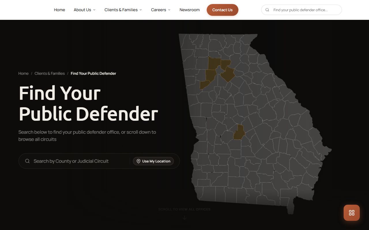 Clarke County criminal court records public defender page